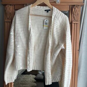 Nautica Womens Sweater Cardigan